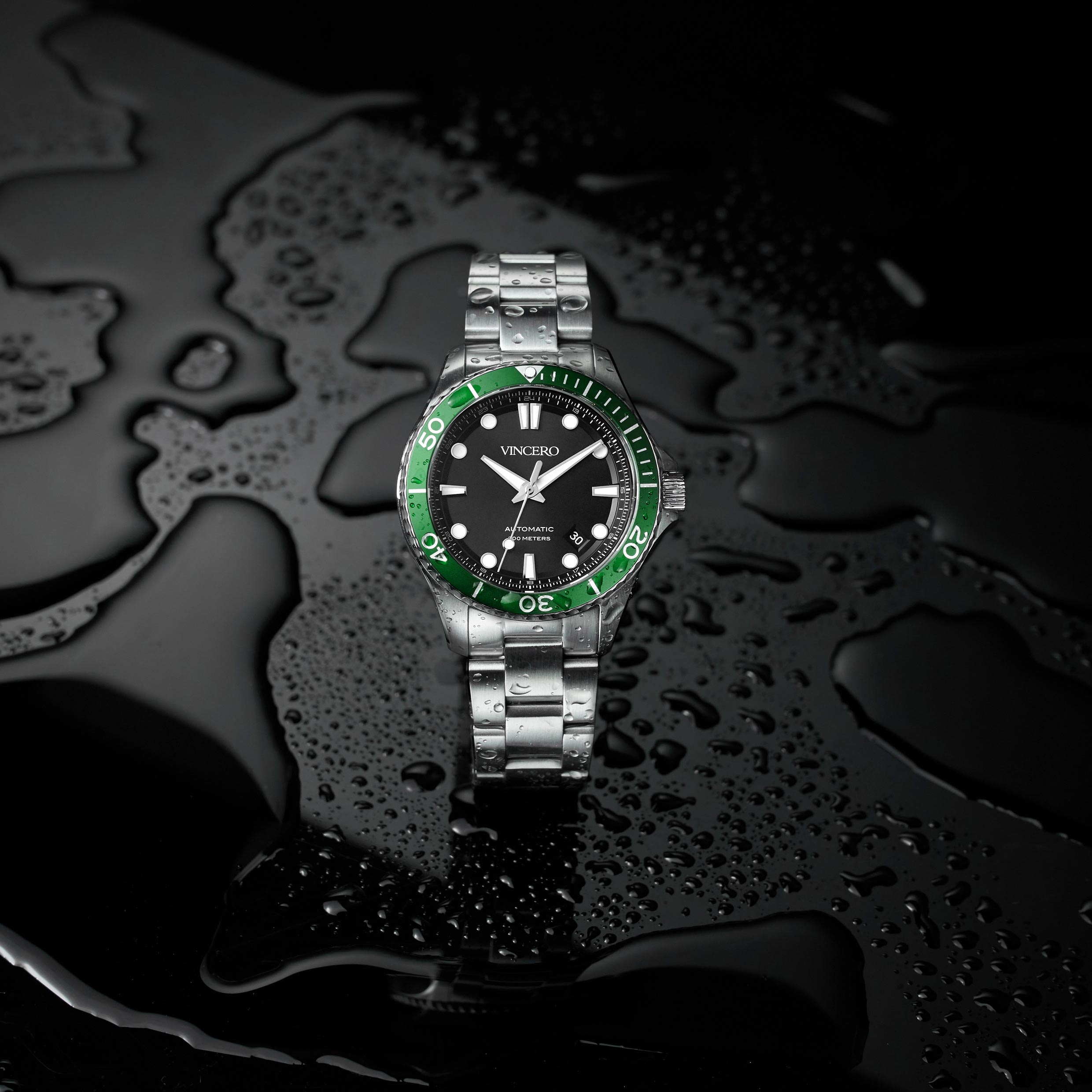 The Argo Automatic - Green/Silver