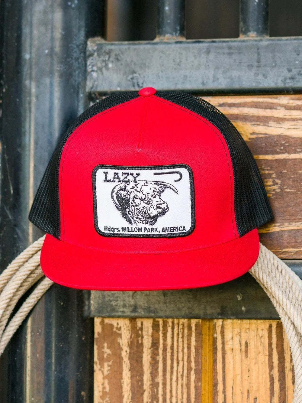 Lazy J Ranch Red & Black Willow Cattle Headquarters