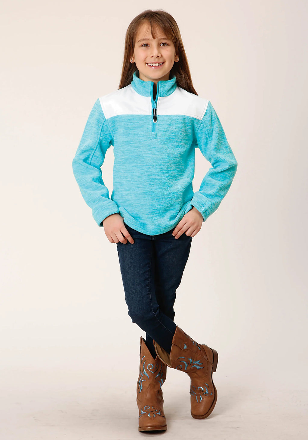 03-298-0692-6169 TUQ WHT 1/4 ZIP