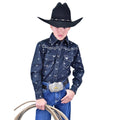 “Snap Longhorn  Button Up