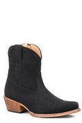 Roper Black Smooth Faux Leather Boot