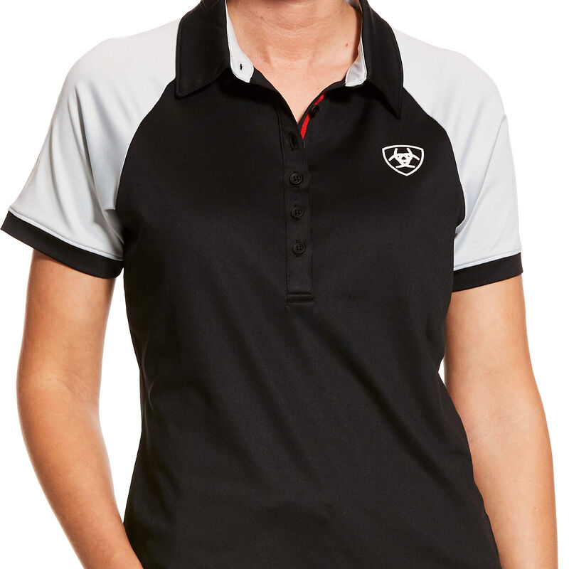 Women's Team 3.0 Polo Shirt in Black