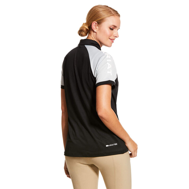 Women's Team 3.0 Polo Shirt in Black