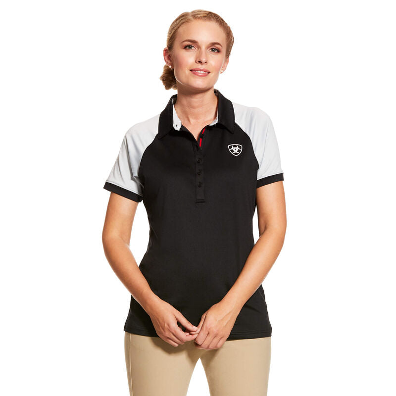 Women's Team 3.0 Polo Shirt in Black