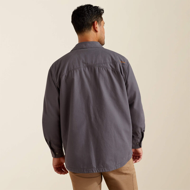 MNS REBAR CANVAS SHRT JKT REBAR GREY