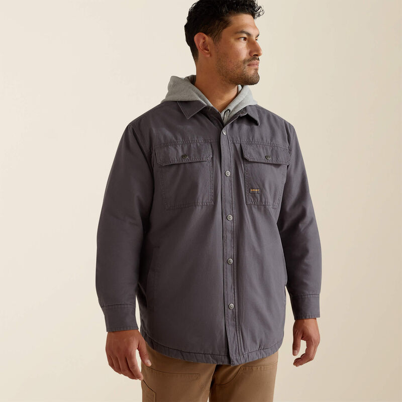 MNS REBAR CANVAS SHRT JKT REBAR GREY