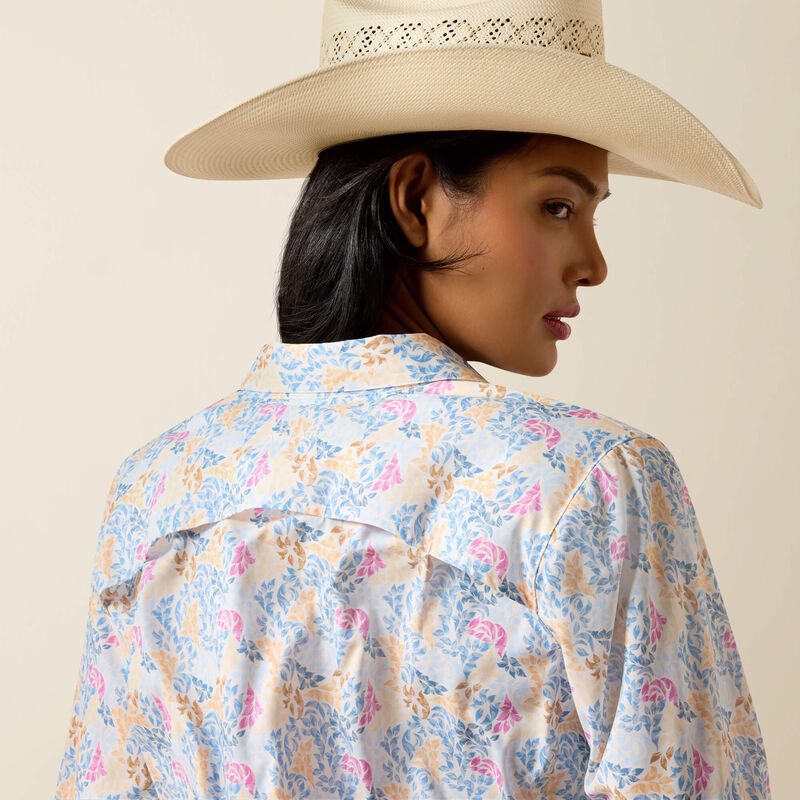 VentTEK Shirt florl blouse