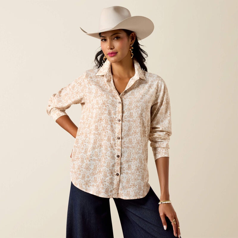 BOOTS 'N' ROSES WMS Homestyle Shirt