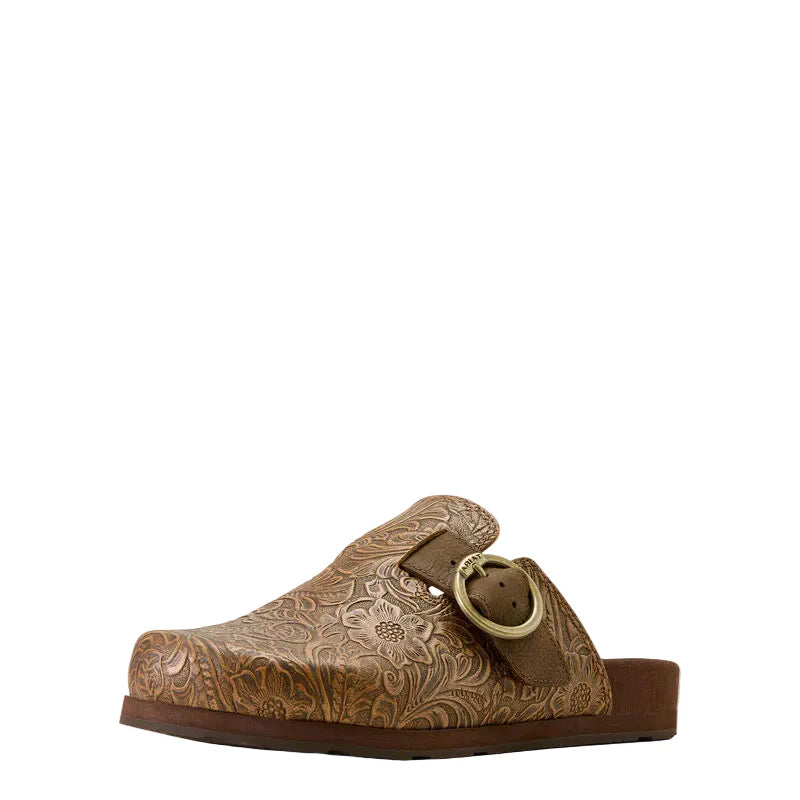 WMS COUNTRY MULE BRN FLRL EMBS
