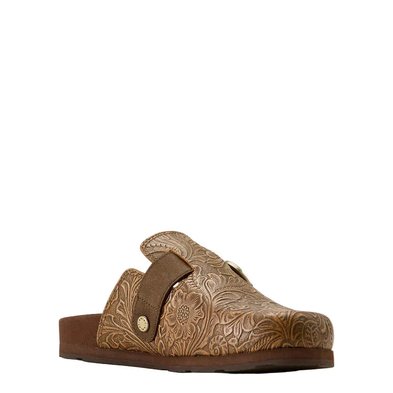 WMS COUNTRY MULE BRN FLRL EMBS