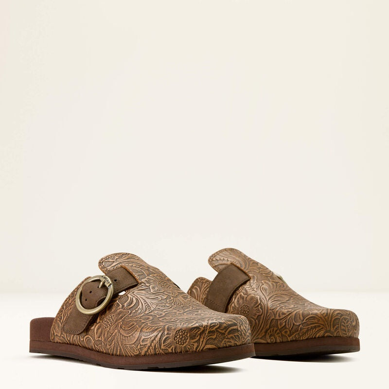 WMS COUNTRY MULE BRN FLRL EMBS
