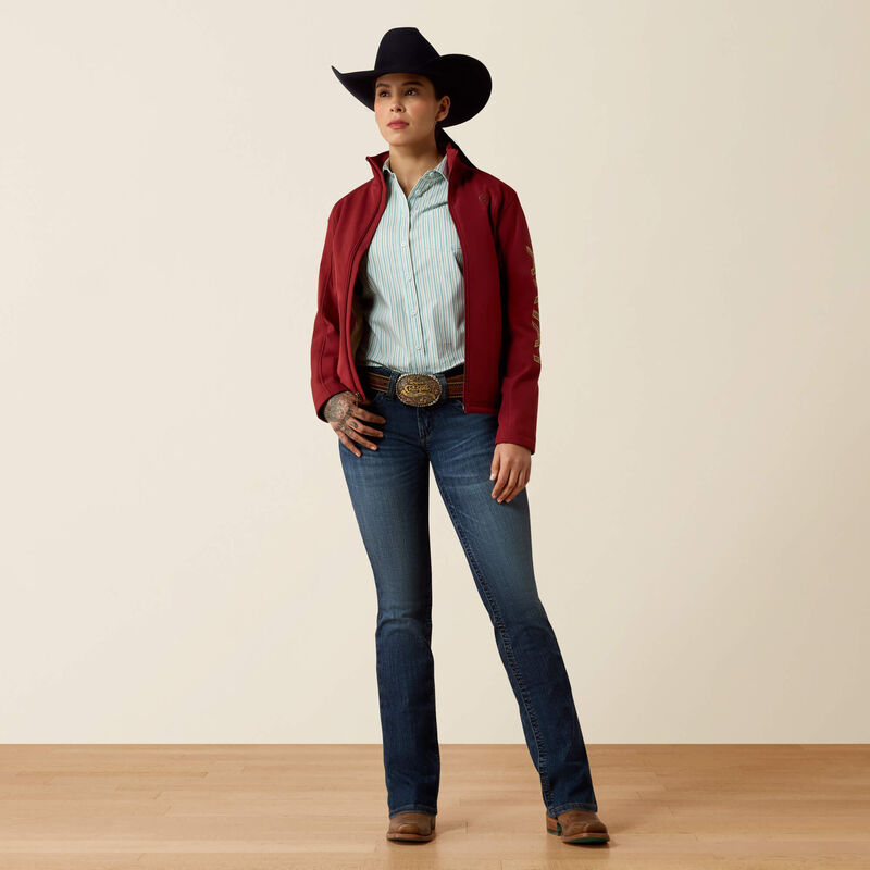 Mid Rise Luisa Boot Cut Jeans