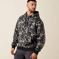 Rebar Workman Graphic Hoodie BLK WHIT
