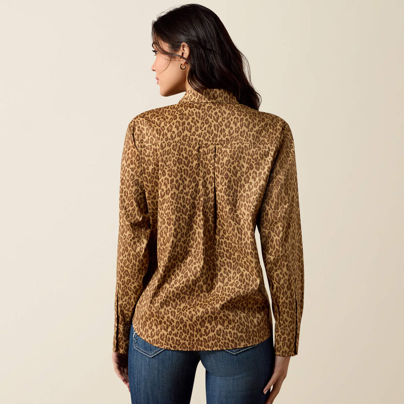 EVERYTHING SHIRT FADED LEOPARD