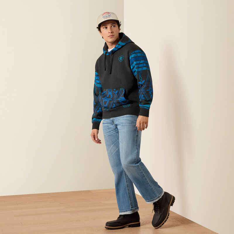 Ariat Southwestern Color Block Hoodie
