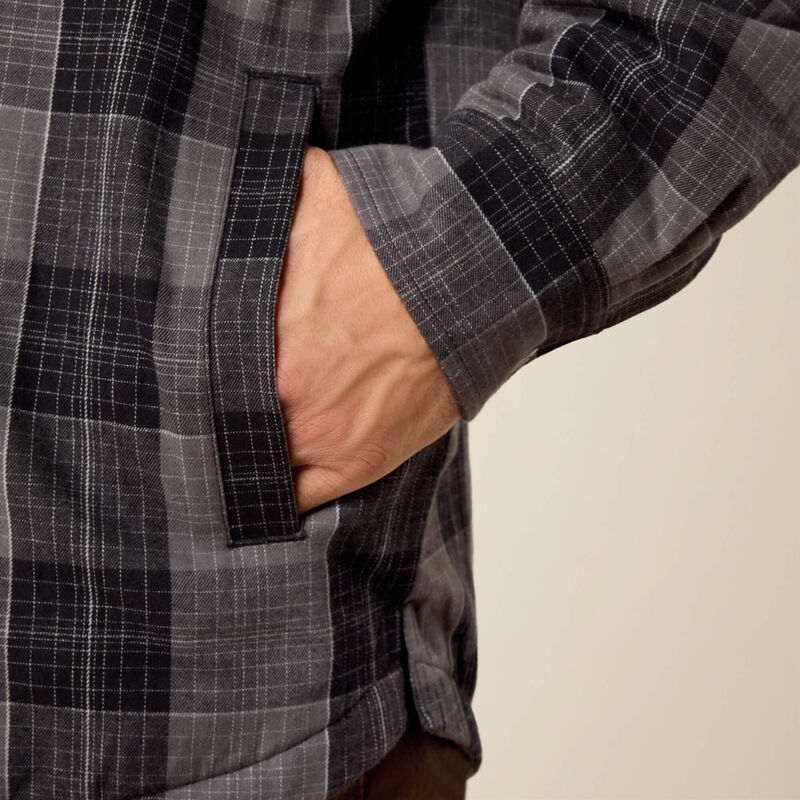 Rebar Flannel Insulated Shirt Jacket
