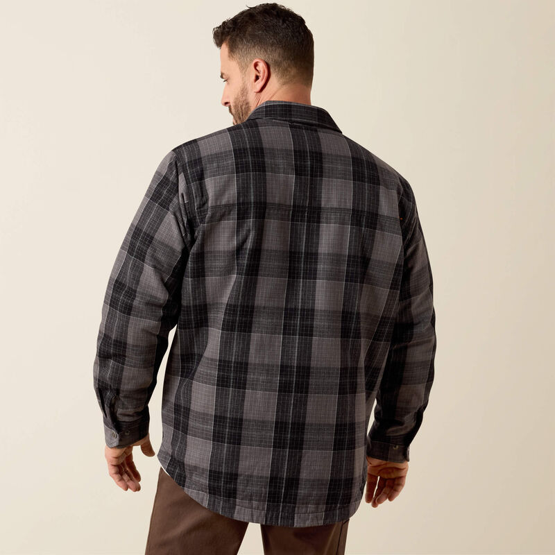 Rebar Flannel Insulated Shirt Jacket