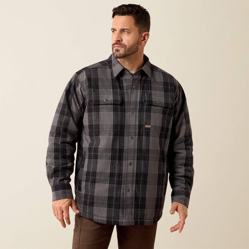 Rebar Flannel Insulated Shirt Jacket