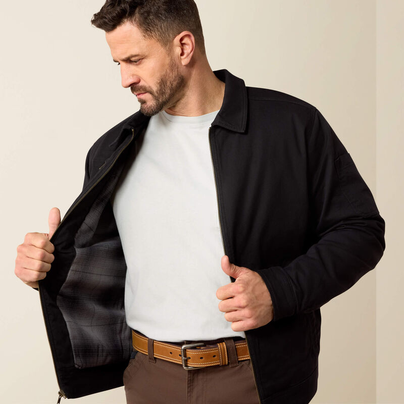 Rebar Made Tough Flannel Lined Shop Jacket