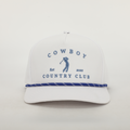 Golfer Roped Hat White