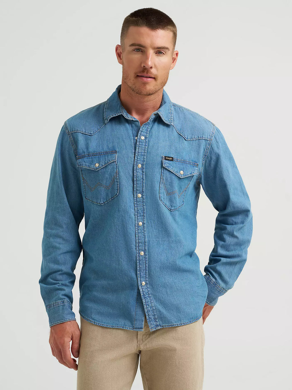 Washed Denim Shirt