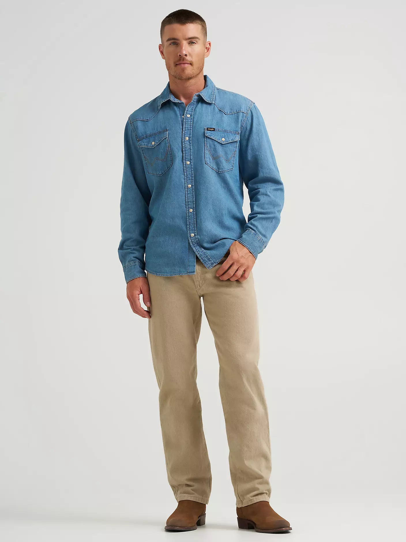 Washed Denim Shirt
