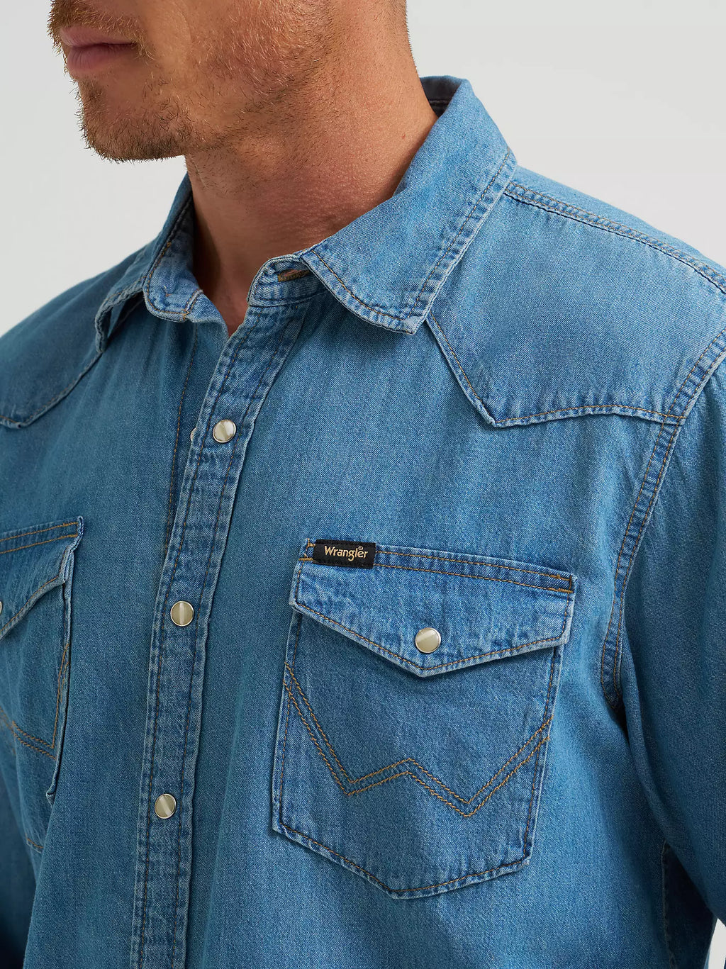 Washed Denim Shirt
