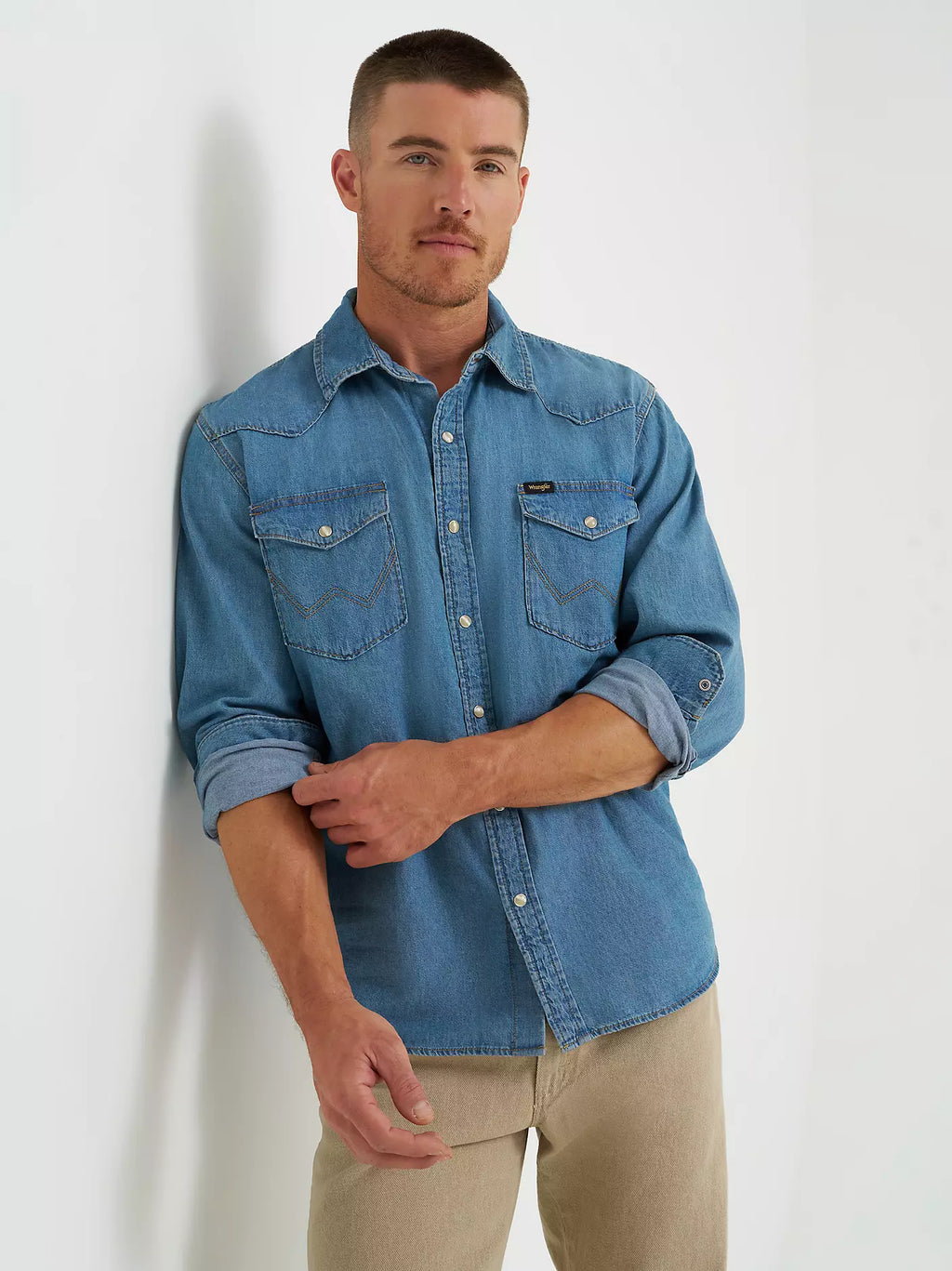 Washed Denim Shirt