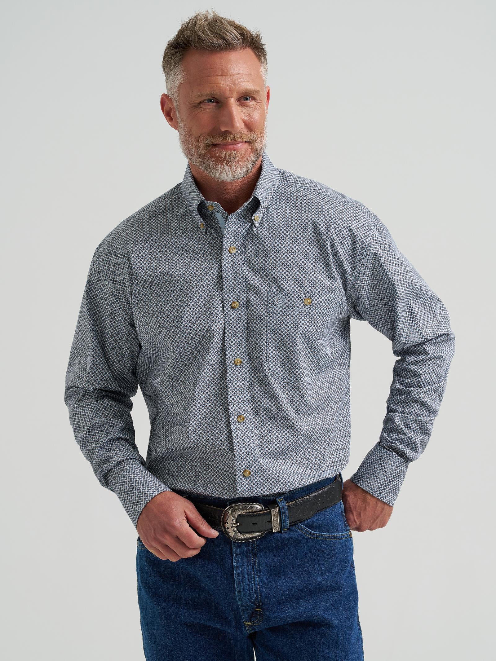 George Strait  One Pocket Long Sleeve