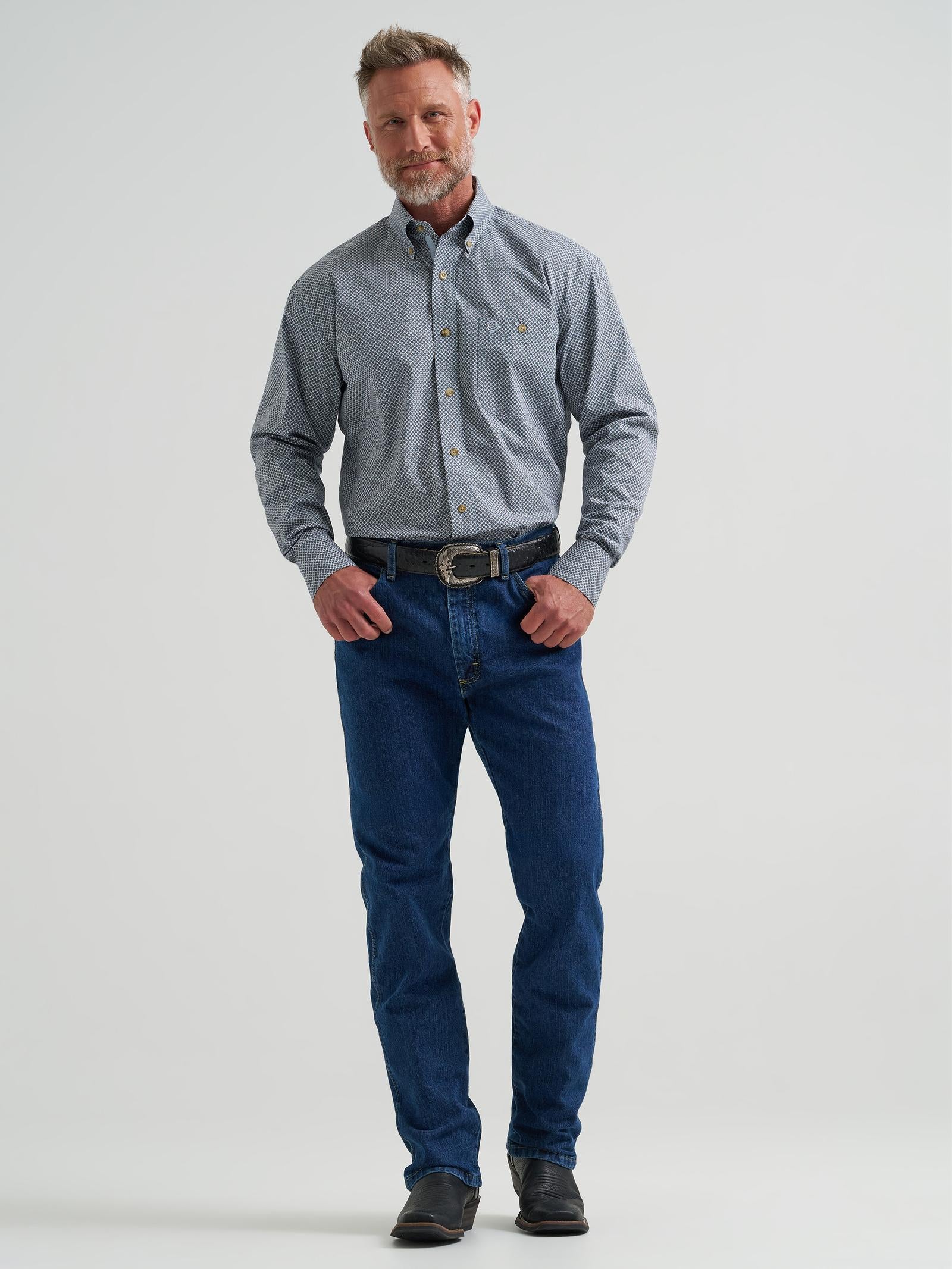 George Strait  One Pocket Long Sleeve