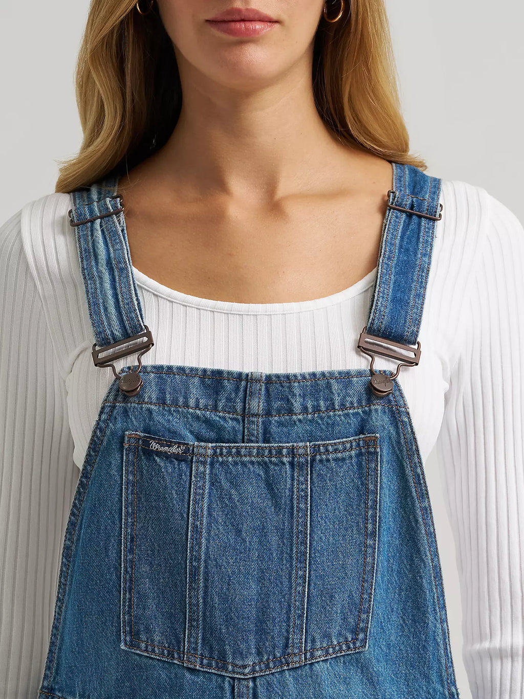 Wrangler Retro® Bailey Wide Leg Overalls