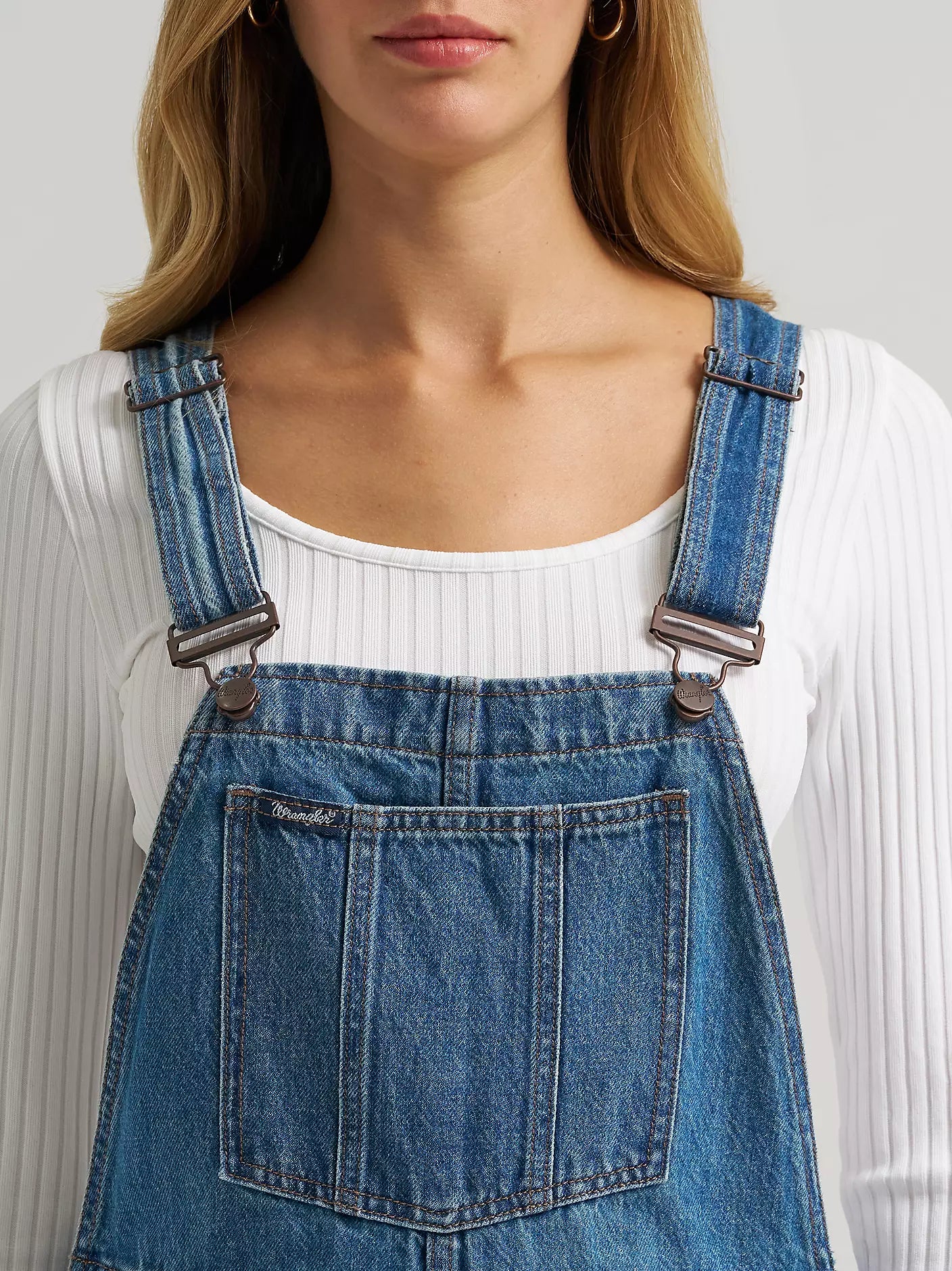 Wrangler Retro® Bailey Wide Leg Overalls