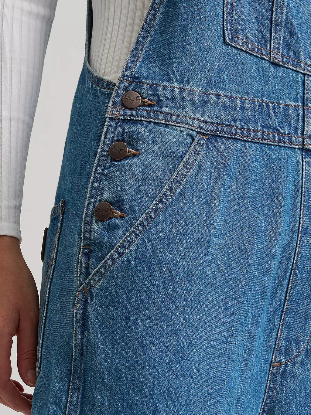 Wrangler Retro® Bailey Wide Leg Overalls