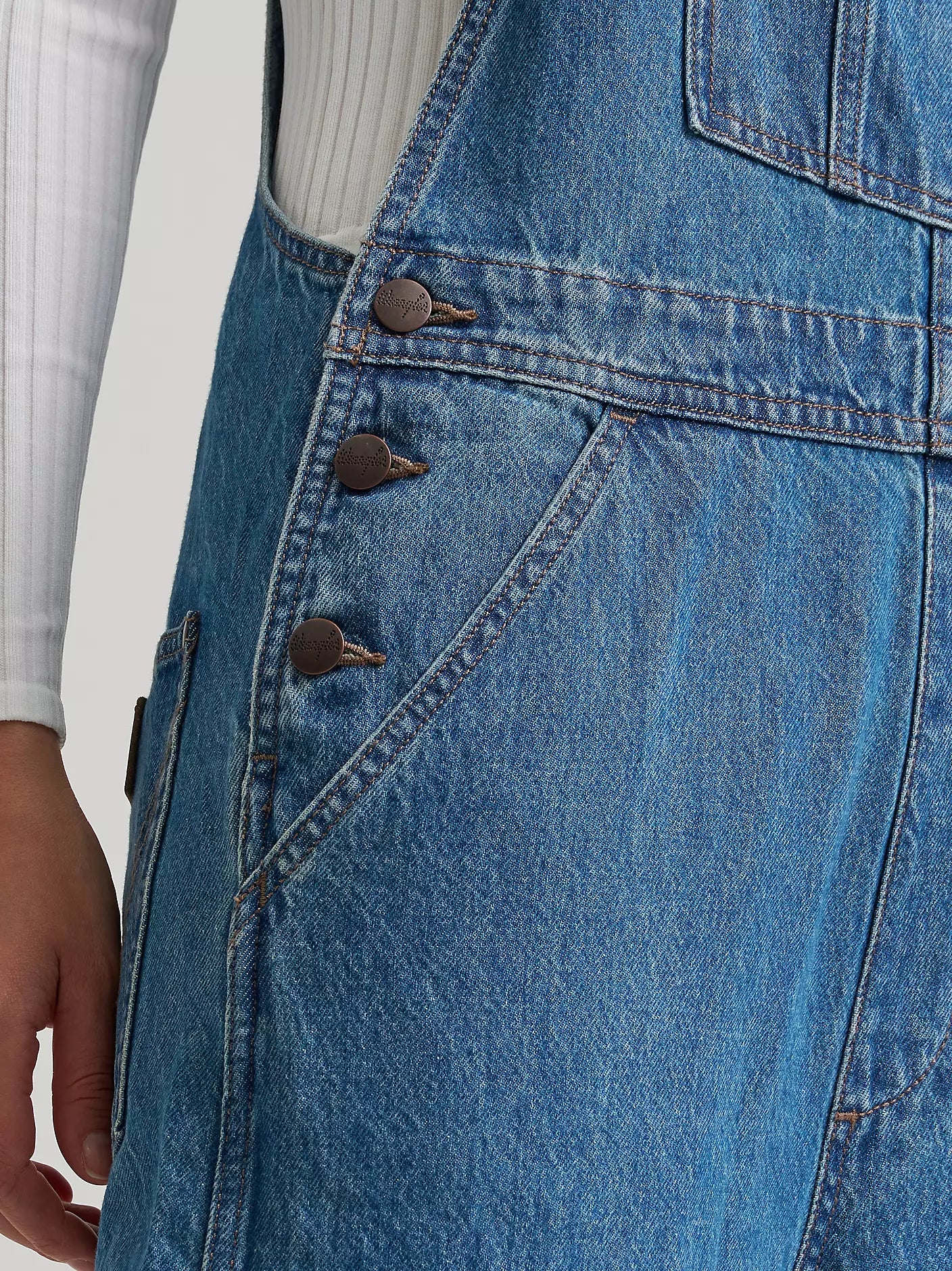 Wrangler Retro® Bailey Wide Leg Overalls