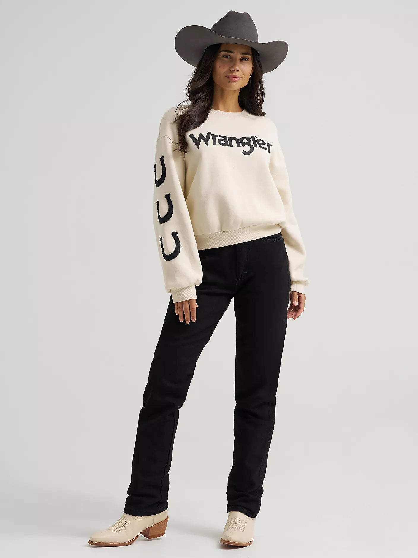 Women's Wrangler Lucky Logo Crew Sweatshirt