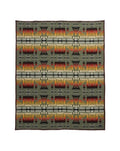 JACQUARD NAPPED ROBE