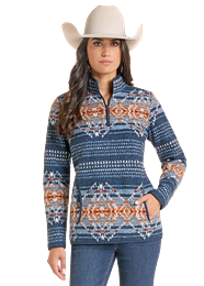 AZTEC BERBER PULLOVER