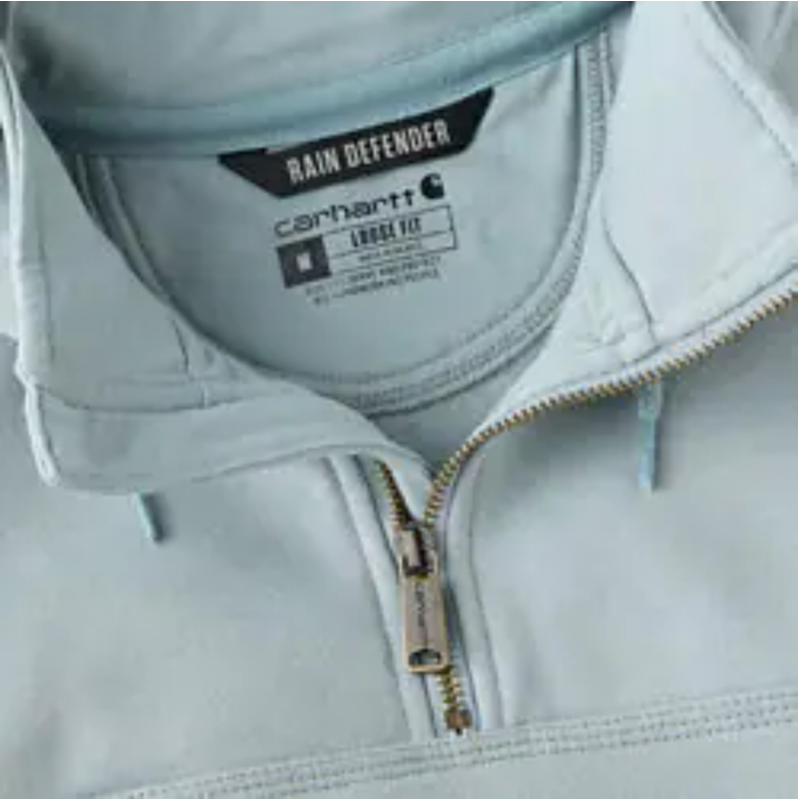 Paxton 1/4-Zip Hooded Blue Cove