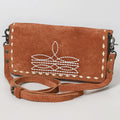 Genuine Suede Wallet Bag