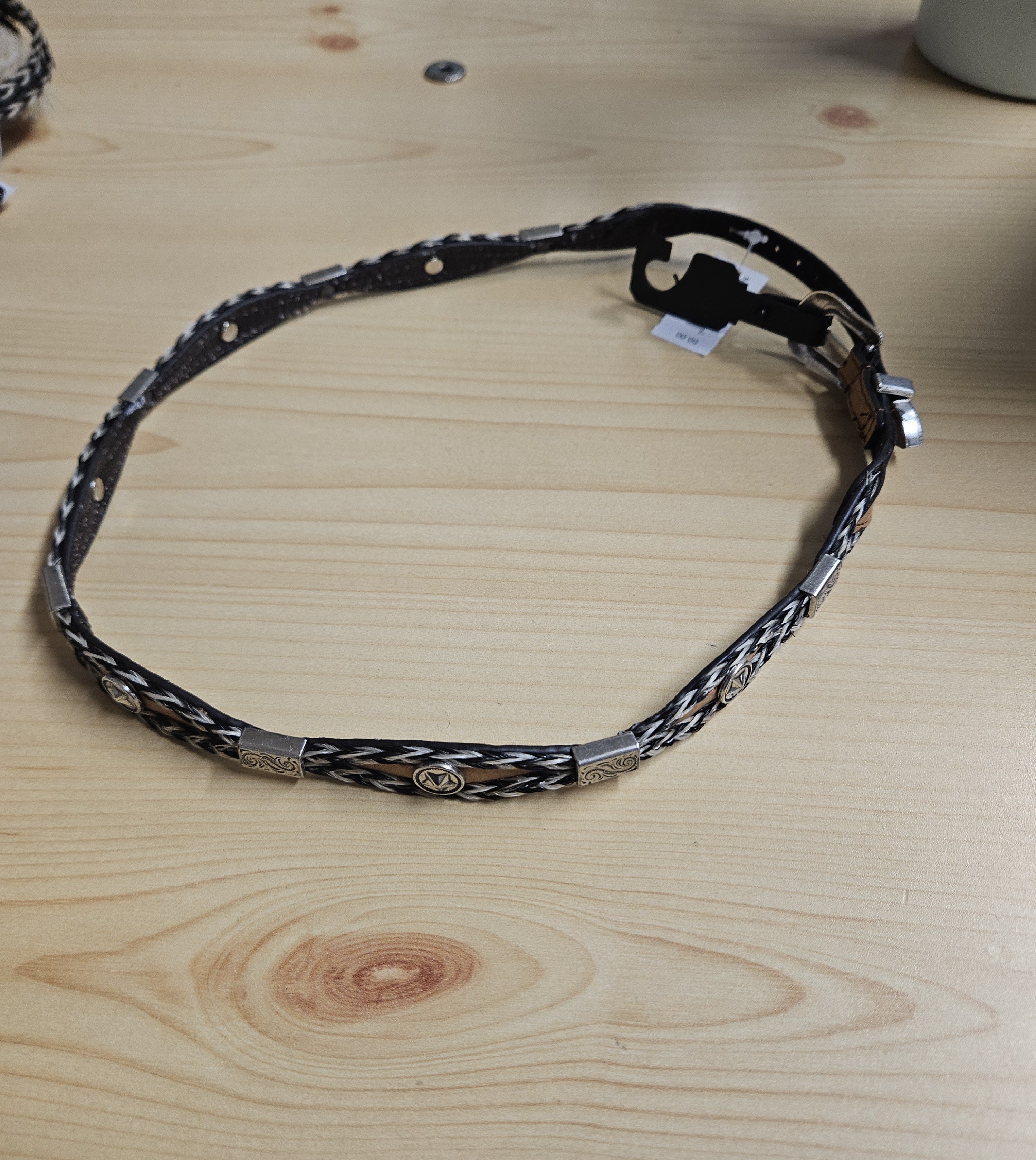 Hat Band (Woven with Silver)
