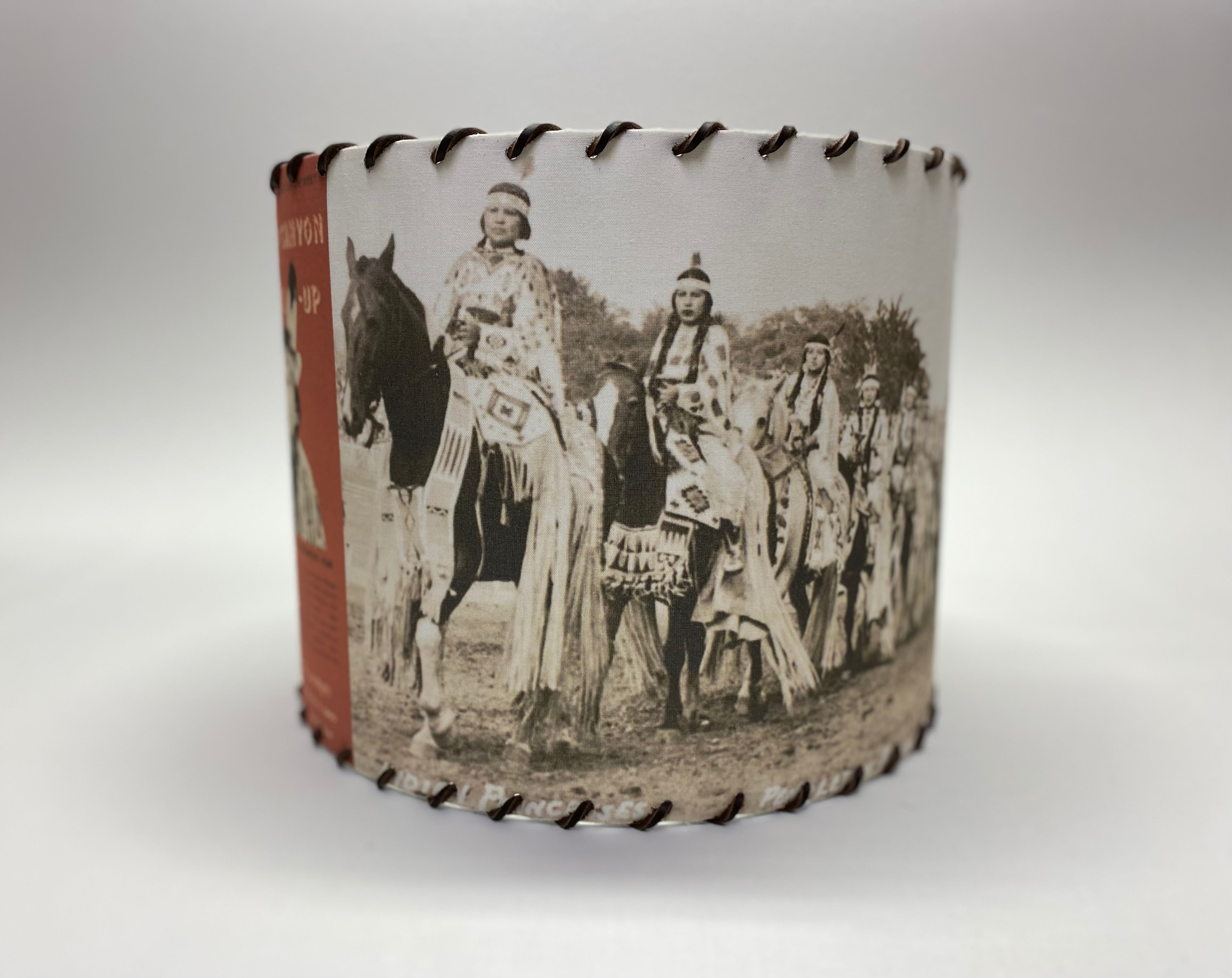 Pendleton Happy Canyon 1948 Lampshade