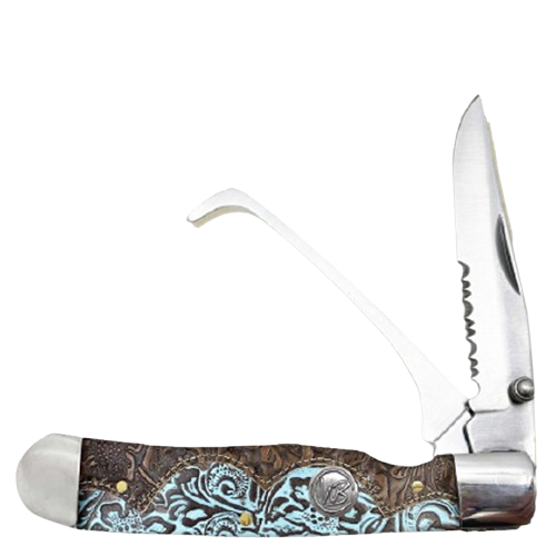 TOOLED COUNTRY HOOF PICK