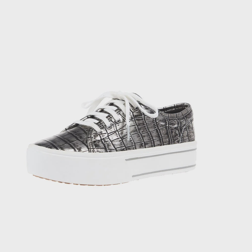 Ariat Women's Skylar Silver Croc Print