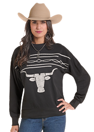 STEER HEAD CREWNECK