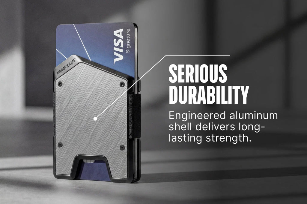 Groove Wallet® Stealth Carbon Fiber
