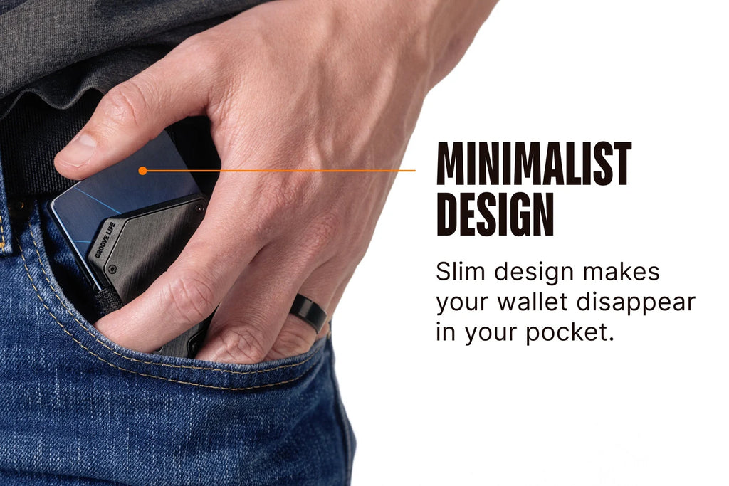 Groove Wallet® Stealth Carbon Fiber