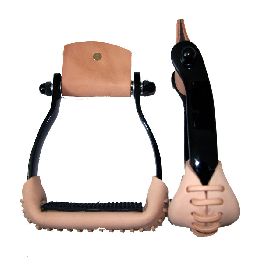 AJ Tack Aluminum Barrel Racing Stirrups