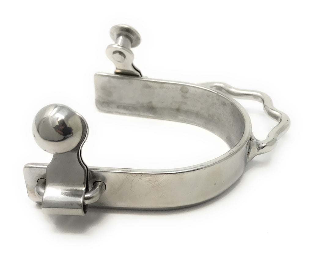 AJ Tack Ladies Stainless Steel Bumper Spurs