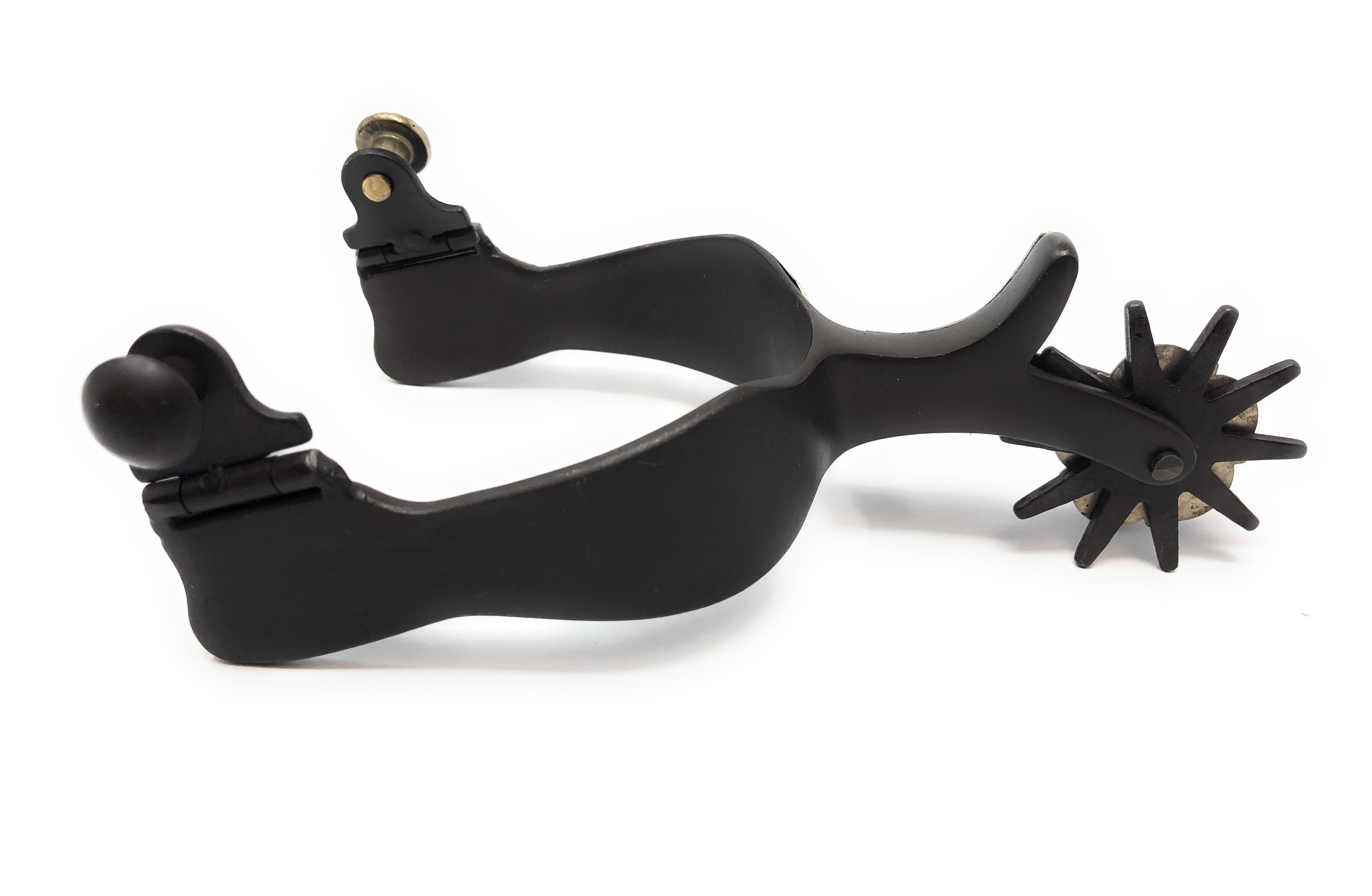 AJ Tack Men's Bucking Bronc Engraved Spurs