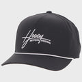 Mark Out" Hat Black w/White